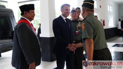 Presiden RI dan Presiden Prancis Kunjungi Akademi Militer di Magelang