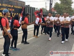 Menyambut Hari Bhayangkara Ke-79, Polres Pamekasan Gelar Fun Run 2025