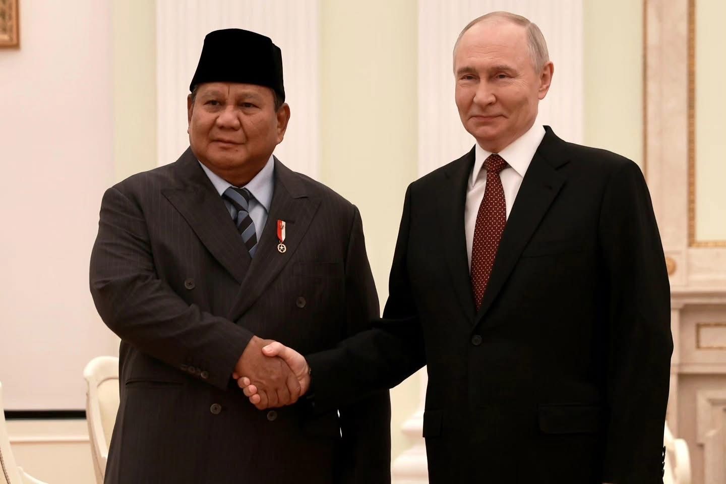 Kunjungan Kerja Presiden RI Prabowo Subianto Kenegara Rusia