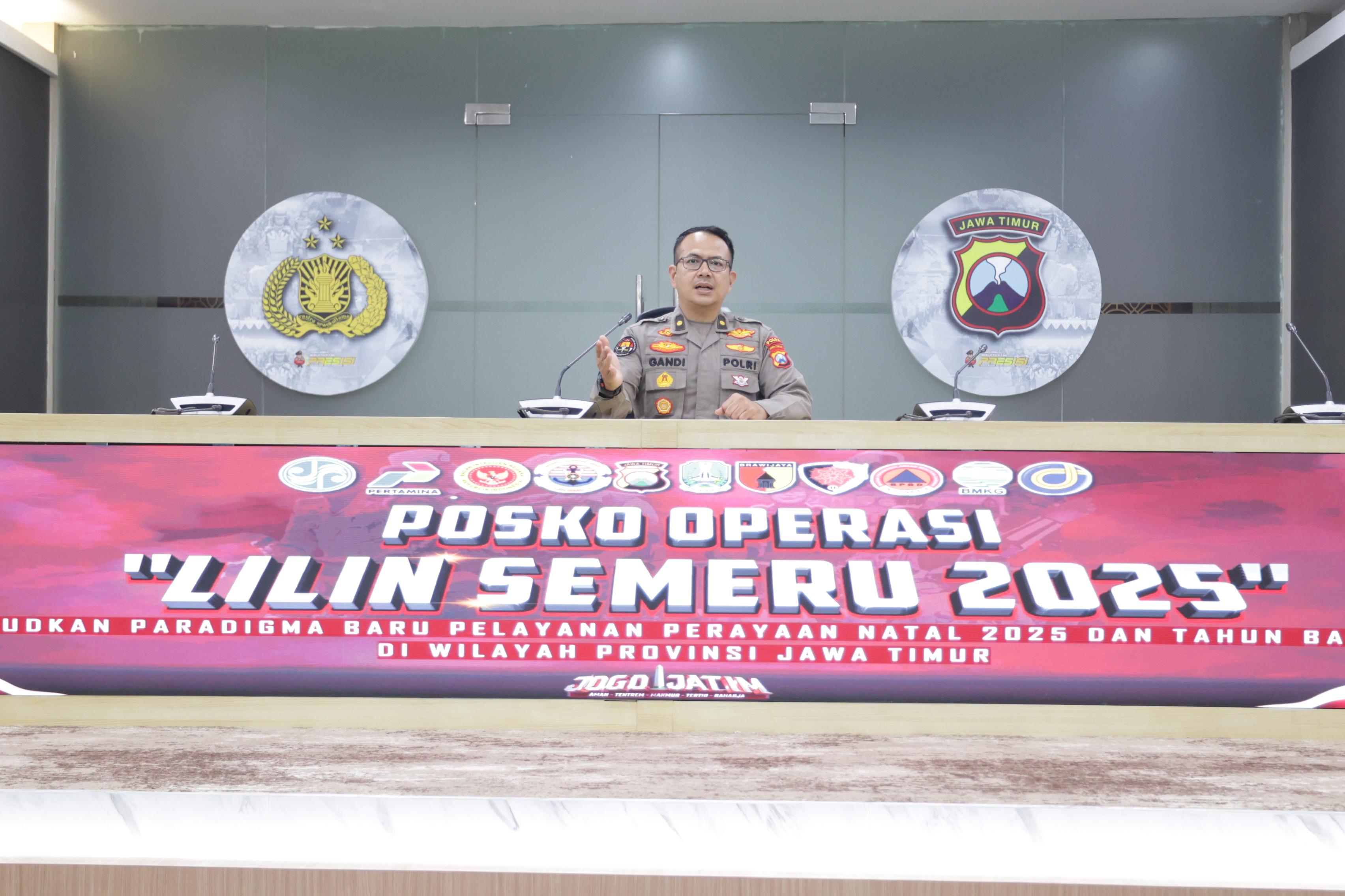 Polda Jatim Sampaikan Update Arus Lalu Lintas Hari Keempat Operasi Lilin Semeru 2025