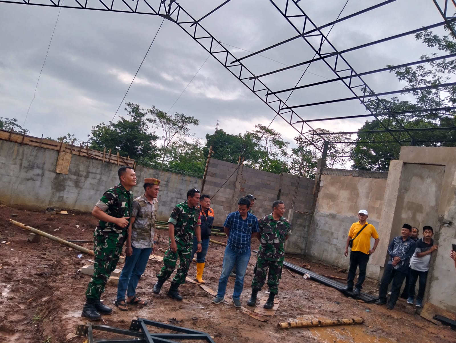 Koperasi Merah Putih Jadi Perhatian, Dandim 0822 Bondowoso Lakukan Peninjauan Lapangan