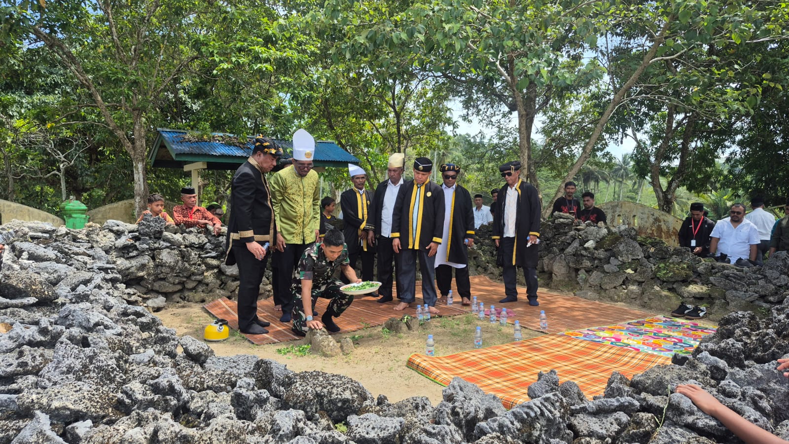 Kolonel Inf Rinto Wijaya hadiri Forum Adat Ke-2 Sangaji Bicoli Kesultanan Tidore