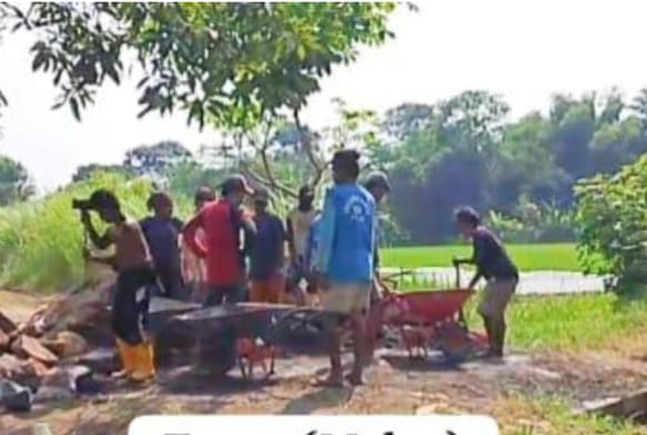 Diduga Proyek Siluman: Tanpa Papan Nama dan Pekerjaan Terkesan Amburadul Asal Jadi,Dinas Terkait Wajib Turun Tangan