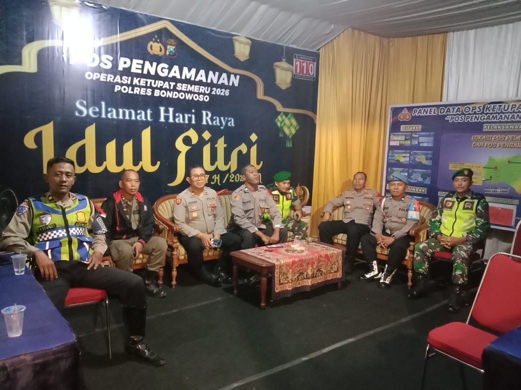 Sinergitas TNI-Polri Perkuat Pengamanan Pos Pantau Tapen Jelang Idul Fitri 1447 H