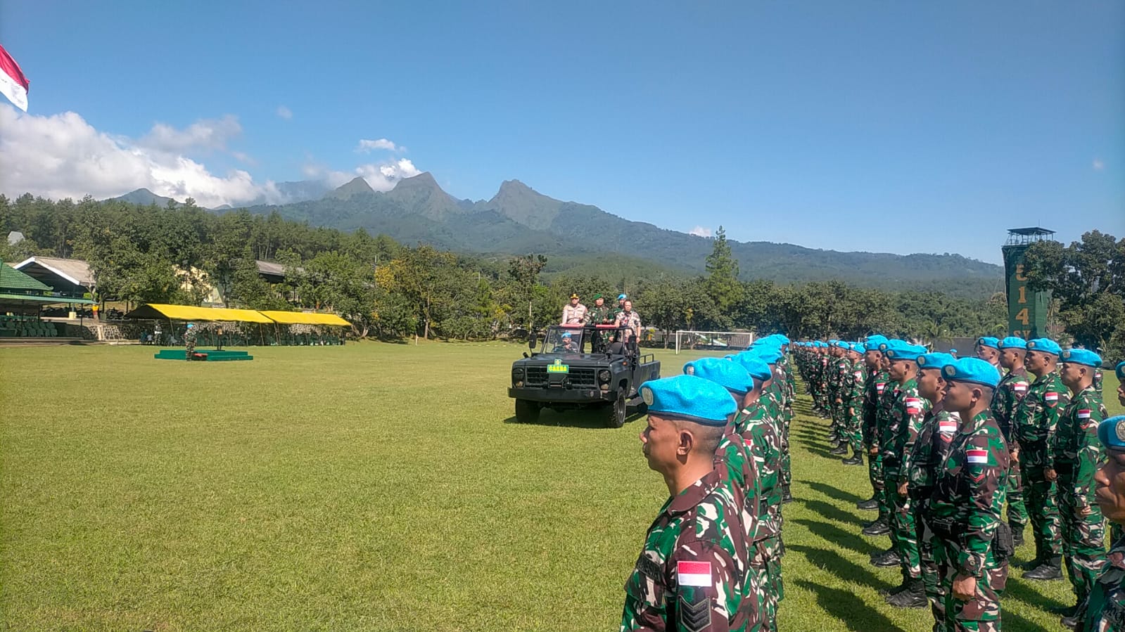 Pelepasan Prajurit Terbaik Bondowoso ke Lebanon, TNI Tegaskan Komitmen Perdamaian Dunia