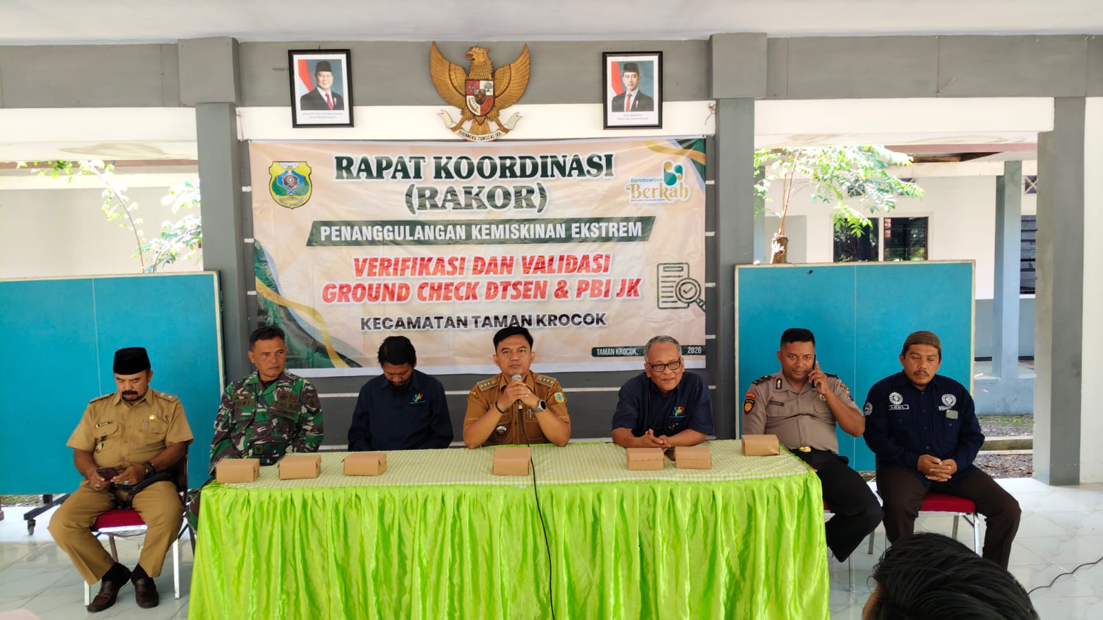 Rakor Kemiskinan Ekstrem, Babinsa Jadi Garda Terdepan Pendataan