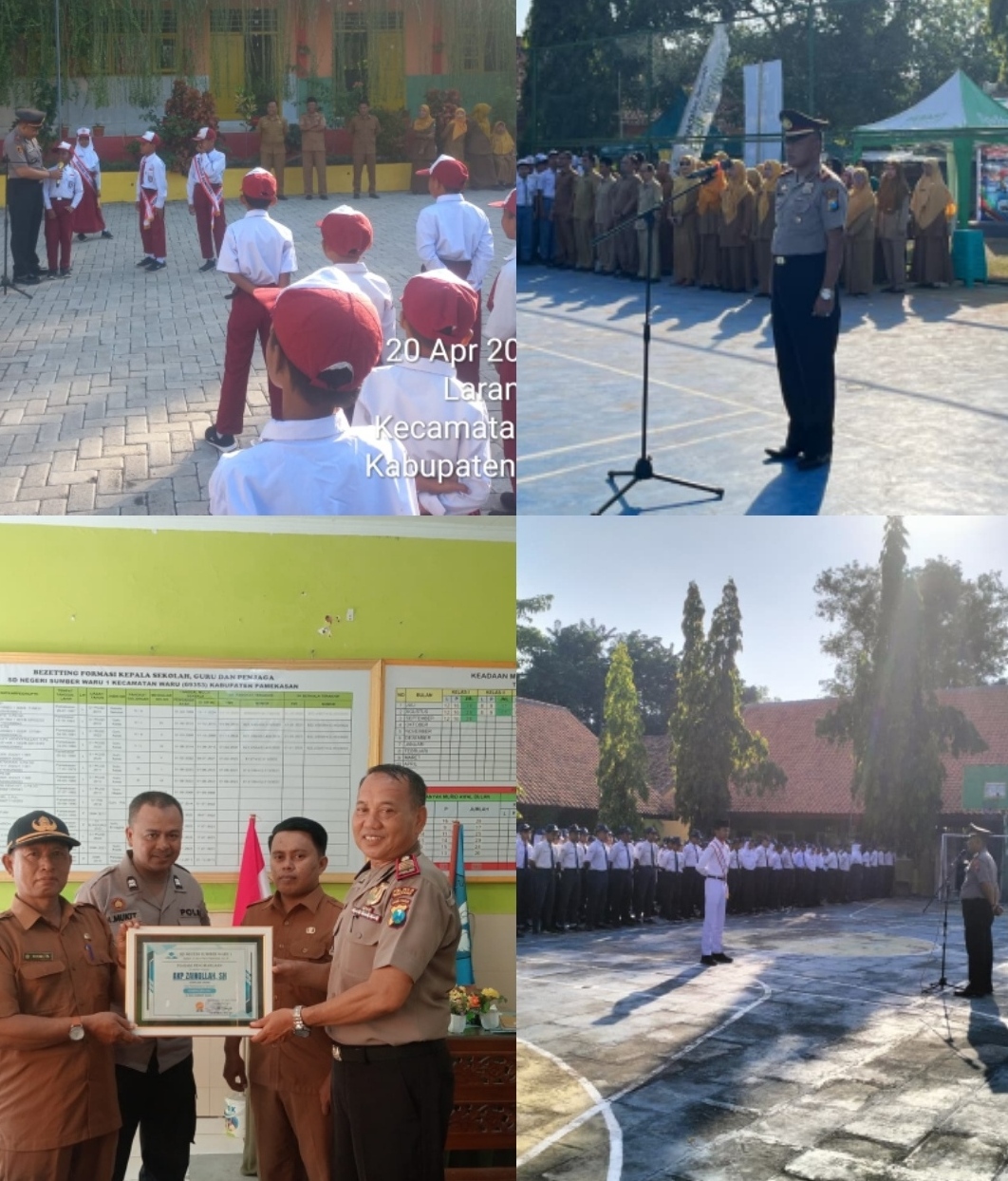 Program “Polisi Masuk Sekolah”: Polres Pamekasan Terjunkan Seluruh Kapolsek dan Bhabinkamtibmas Tekan Kenakalan Remaja