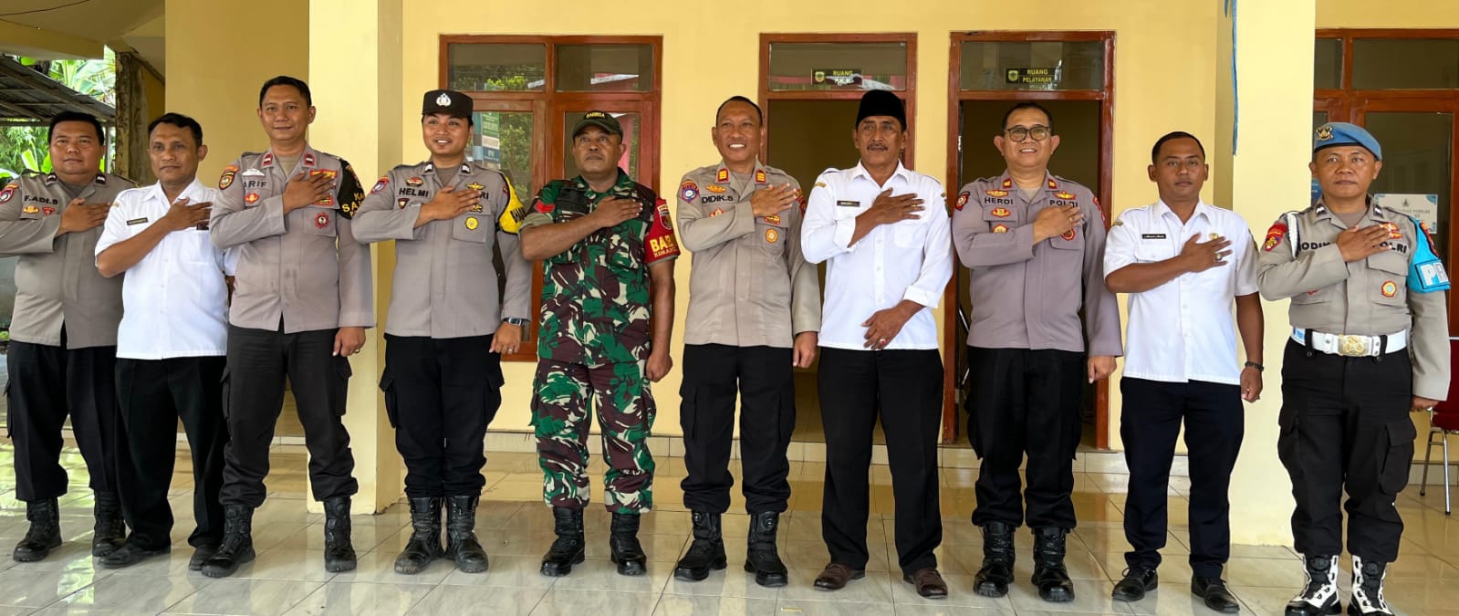 Tiga Pilar Bersinergi! Desa Grujugan Tampil Maksimal di Lomba dari Polres Bondowoso